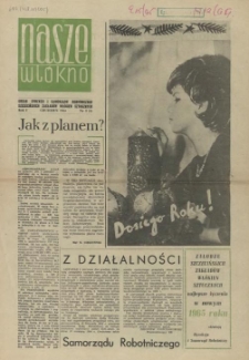 Nasze Wł&oacute;kno : pismo pracownik&oacute;w Szczecińskich Zakład&oacute;w Wł&oacute;kien Sztucznych. R.1, 1964 nr 5