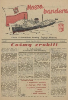 Nasza Bandera : pismo Pracowników Polskiej Żeglugi Morskiej. 1955