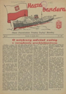 Nasza Bandera : pismo Pracowników Polskiej Żeglugi Morskiej. R.4, 1956 nr 2 (45)