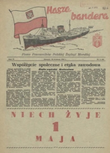 Nasza Bandera : pismo Pracowników Polskiej Żeglugi Morskiej. R.4, 1956 nr 3 (46)