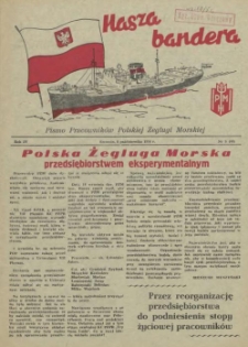 Nasza Bandera : pismo Pracowników Polskiej Żeglugi Morskiej. R.4, 1956 nr 5 (48)