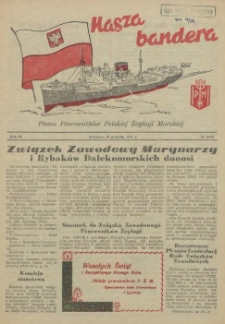 Nasza Bandera : pismo Pracowników Polskiej Żeglugi Morskiej. R.4, 1956 nr 9 (52)
