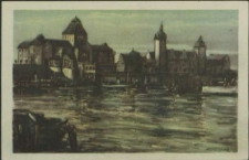 Stettin, Hakenterrasse an der Oder