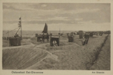 Ostseebad Ost-Dievenow, Am Strande