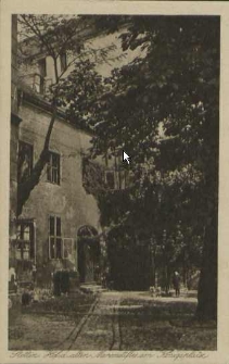 Stettin, Hof der alten Marienstiftes am Königsplatz