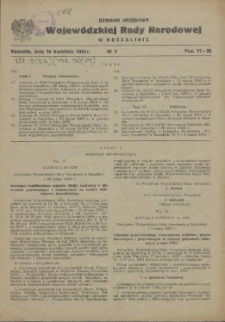 Dziennik Urzędowy Wojewódzkiej Rady Narodowej w Koszalinie. 1953 nr 6