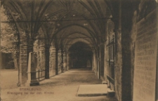 Stralsund, Kreuzgang bei der Joh. Kirche
