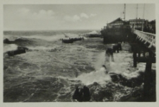 Seebad Heringsdorf, Brandung an der Seebrücke