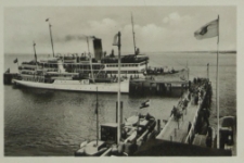 Seebad Heringsdorf, Seebrücke u. Dampfer "Rugard"