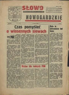Słowo Nowogardzkie. R.2, 1956 nr 2