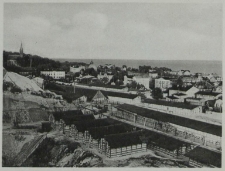 Ostaseebad Sassnitz, Teilansicht mit Kreidewerk