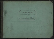 Sechs Suiten f&uuml;r Klavier von Johann Sebastian Bach die Englischen Suiten genannt