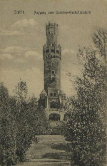 Stettin, Aufgang zum Quistorp-Gedächtnisturm