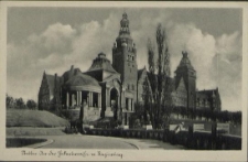 Stettin, An der Hakenterrasse mit Regierung