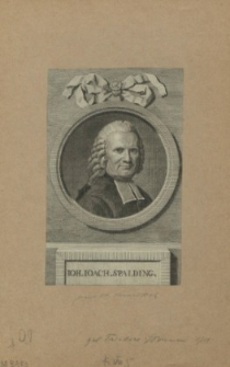 [Spalding, Johannes Joachim]