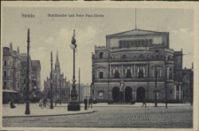 Stettin, Stadttheater und Peter Paul-Kirche