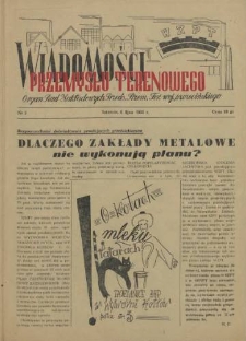 Wiadomości Przemysłu Terenowego : organ rad zakładowych przedsiębiorstw przemysłu terenowego woj. szczecińskiego. 1955 nr 3