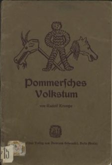 Pommersches Volkstum