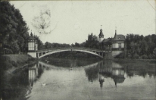 Stettin, Westendsee mit Brücke