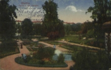 Stettin, Partie in den Anlagen