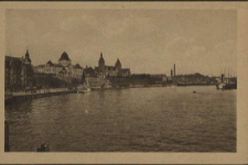 Stettin, Dampfschiffsbollwerk mit Hakenterrasse