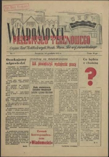 Wiadomości Przemysłu Terenowego : organ rad zakładowych przedsiębiorstw przemysłu terenowego woj. szczecińskiego. 1955 nr 7
