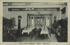Verein junger Kaufleute, Stettin. Speisesaal