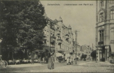 Swinemünde, Lindenstrasse vom Markt aus