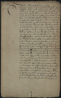 [Pismo do kantora ze szczecińskiego kościoła pod wezwaniem św. Ottona z 1551 r.]