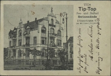 See- und Solbad Swinemünde, Villa Tip-Top, Dünenstrasse 6 (an der Strandpromenade)