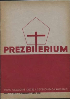 Prezbiterium. 1974 nr 4