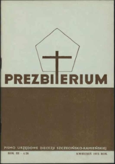 Prezbiterium. 1975 nr 4