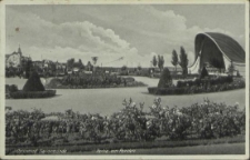 Ostseebad Swinemünde, Partie am Pavillon