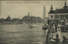 See- und Solbad Swinemünde, Strand mit neuem Kurhaus