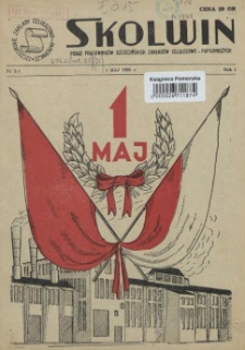 Skolwin : pismo pracowników Szczecińskich Zakładów Celulozowo-Papierniczych. R.1, 1955 nr 3/4