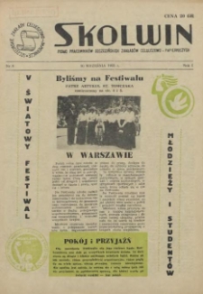 Skolwin : pismo pracowników Szczecińskich Zakładów Celulozowo-Papierniczych. R.1, 1955 nr 8