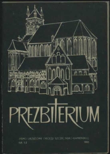 Prezbiterium. 1980 nr 1-2