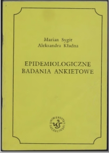 Epidemiologiczne badania ankietowe