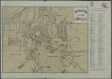 Situations-Plan der Stadt Köslin