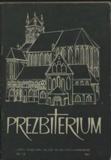 Prezbiterium. 1981 nr 1-2
