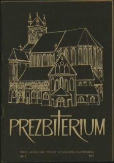 Prezbiterium. 1981 nr 6