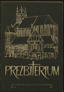 Prezbiterium. 1981 nr 7-8