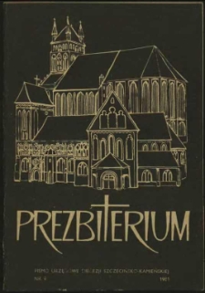 Prezbiterium. 1981 nr 9