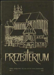 Prezbiterium. 1983 nr 5