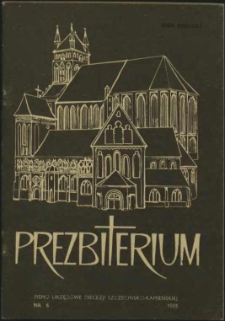Prezbiterium. 1983 nr 6