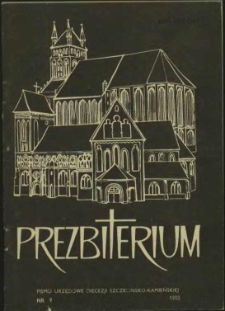 Prezbiterium. 1983 nr 9