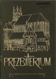 Prezbiterium. 1983 nr 11