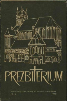 Prezbiterium. 1984 nr 6