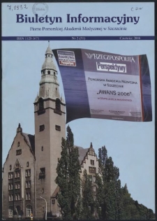 Biuletyn Informacyjny : Pomorska Akademia Medyczna w Szczecinie. Nr 2 (51), Czerwiec 2006