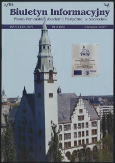 Biuletyn Informacyjny : Pomorska Akademia Medyczna w Szczecinie. Nr 2 (55), Czerwiec 2007